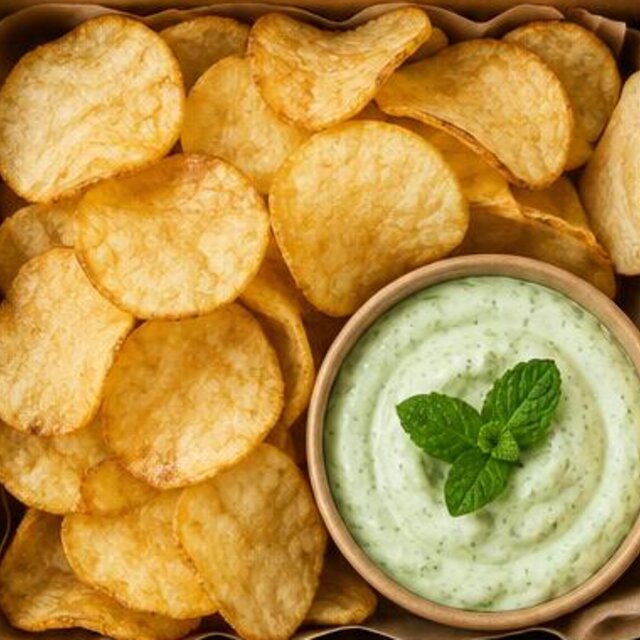 Chips & Mint Mayo